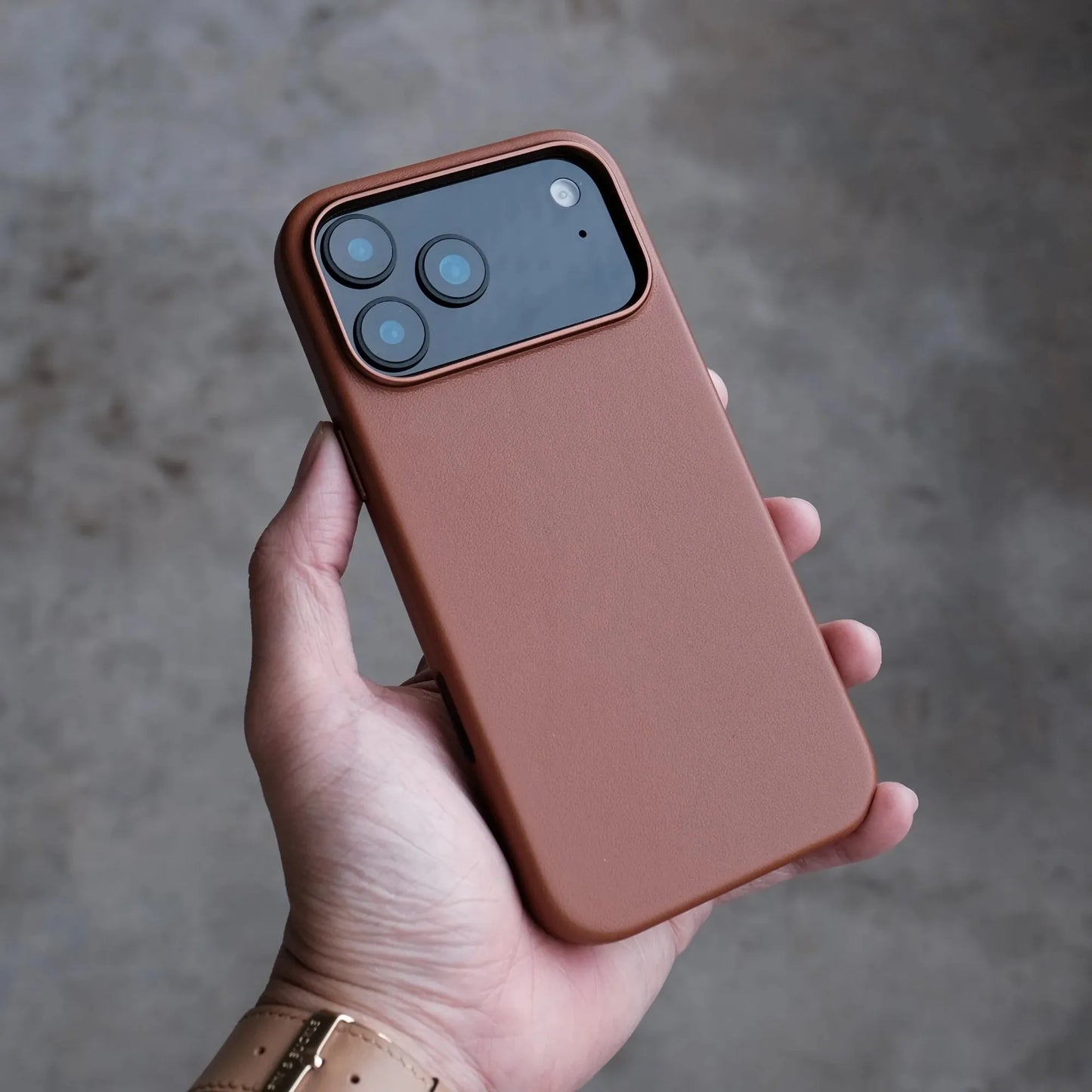 Brown Back Cover – Slim, Stylish & Shockproof